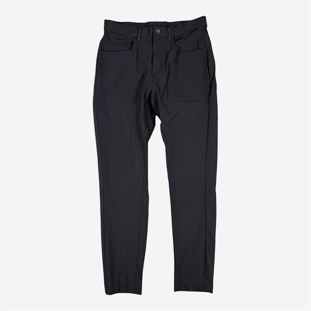 State & Liberty Tech Pants Men 32x30 Black Performance Stretch Athletic 5 Pocket
